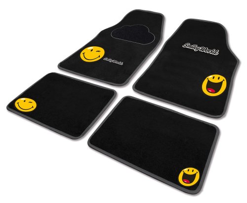 Preisvergleich Produktbild Smiley 079260 Fussmatten-Set 4-teilig
