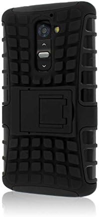 Mpero Impact SR Series Kickstand Case for LG G2 VS980/D800/D801/LS980 - Black