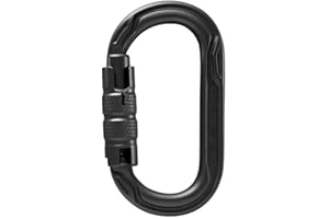 Edelrid Moschettone ovale Power 2500 Triple II con manicotto stretto