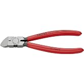 Knipex Plastik i&ccedil;in yan kesici plastik kaplama 160 mm 72 11 160
