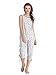 Clovia Women Printed Sleeveless Top & Capri Nightwear Set - White RS.599.00