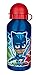 Produktbild Scooli PJMA9891 - Trinkflasche, aus Aluminium, leichtes Öffnen und Schließen, PJ Masks mit Gekko, Catboy und Owlette, ca. 400 ml