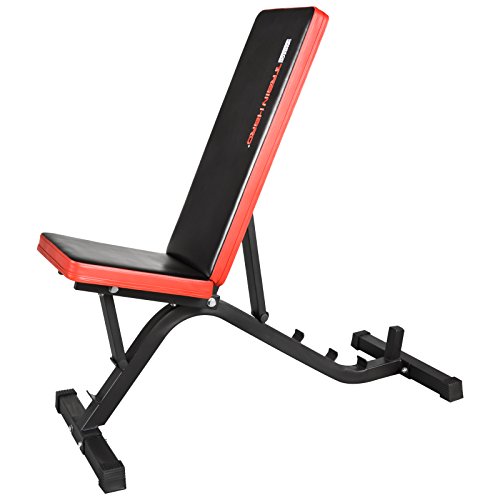 TrainHard Hantelbank Drückerbank Variable Schrägbank Negativ/Flach - 5