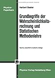 Image de Grundbegriffe der Wahrscheinlichkeitsrechnung und Statistischen Methodenlehre