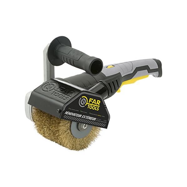 Fartools REX 120 Schleifmaschine für Außenrenovierungen, 1300 W, Schwarz