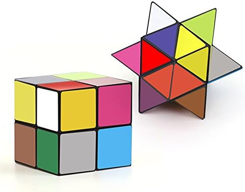Infinite Folding Cube 2 in 1 Stars Puzzle Game Square Cube Educational Toy for Kids and Adult
