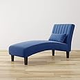 Trend City Handicraft Couch and Good Reclining Sofa Chaise Longue for Your Bedroom, Living Room and Loving Spaces (Blue)