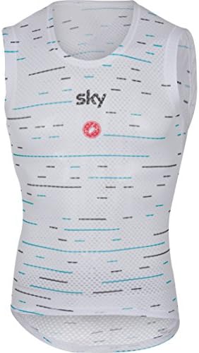 Castelli Team Sky Pro Mesh Sleeveless Baselayer From Evans Cycles
