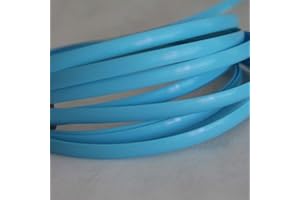 ODSK Polyethylen-Kunststoff-Rattan, synthetisches Korbgeflecht, Reparaturmaterial für Strick- und Reparatur, Rattan-Stuhl, Tischkorb, 76 m (blau)