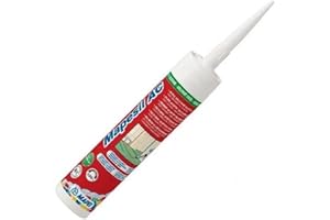 Mapei Mapesil AC Mastic d'étanchéité pour vitre, résiste à la moisissure