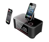 ➤ Compatible Compatible con Lightning y Micro: reloj despertador multifunción compatible con iPhone y Android, reproduzca sus canciones favoritas mientras carga su dispositivo, admite dos funciones de salida USB