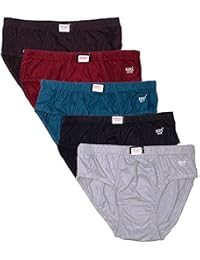 Esteem Women's Cotton Elastic Panties - Pack of 5