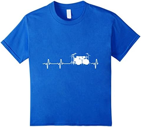Drummer T Shirt Heart Beat
