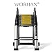 Produktbild WORHAN® 5.6m TELESKOPLEITER ANLEGELEITER KLAPPLEITER TELESKOP LEITER MULTIFUNKTTIONS LEITER K5.6