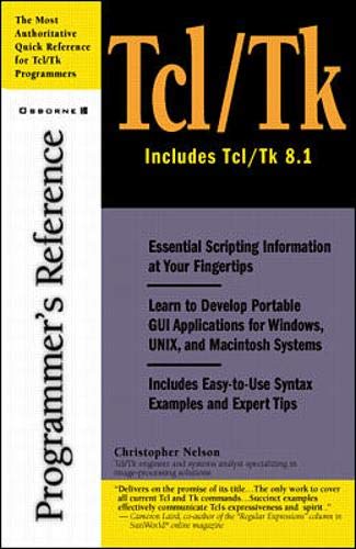 Tcl/Tk Programmer's Reference