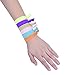 Mudder 100 Pieces Ribbon Hair Ties Ponytail Holder Hair Bands Elastic Hair Accessories, Assorted Colors