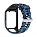 Produktbild Happysdh Armband kompatibel mit Tomtom Adventurer / Golfer2/Runner 3 Watch, Smartwatch Zubehör Silikon Uhrenarmband Ersatzarmband Armbänder Smartwatch für Männer Frauen
