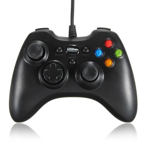 Preisvergleich Produktbild Dual Shock Wired USB Game Controller Joypad für PC