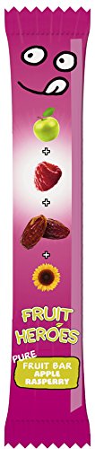 Preisvergleich Produktbild Apple & Raspberry Bars - Single Bar Display - 20g