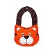 Soft Baby Bib Cute Animal Embroidered Apron For Kids [Tiger]