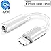 Price comparison product image Headphone Adapter Lightening Cable 3.5mm Aux Jack Adaptor for iPhone 7/7Plus iPhone8/8Plus iPhone X/10 iPhone Xs/Xr 2 in 1 Earphone Audio Connector Splitter Accessories Suppor ALL IOS System-White