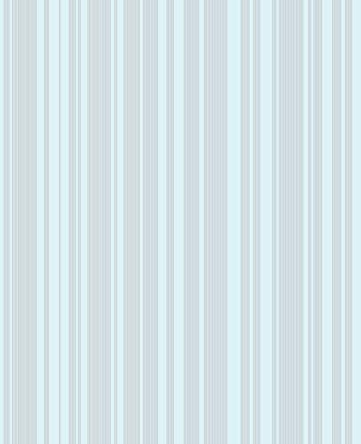 Pin Stripe - Light Teal