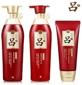 AmorePacific Ryeo Ryeo Hanbitmo Herbal Sampoo 400ml + Conditioner 400ml + Treatment 180ml