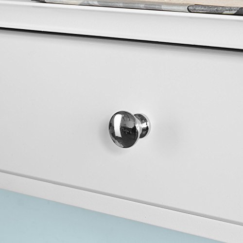 SoBuy® Wandschrank, Hängeschrank, Badezimmerschrank, Wandregal, Hängeregal, Wandgarderobe mit 2 Schubladen,FRG43-W - 6