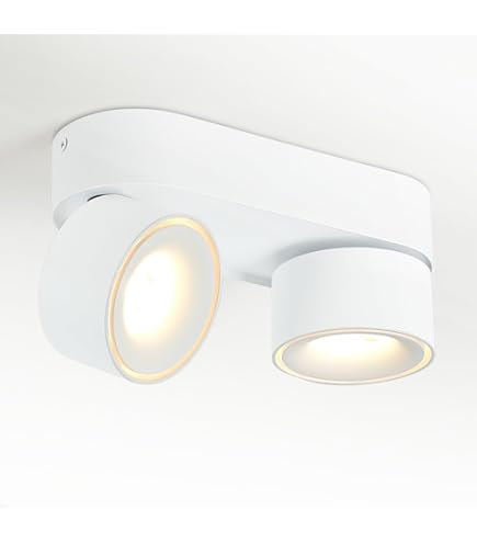 Arcchio Foco Brinja (Moderno) En Blanco Hecho De Aluminio E.o. Para Pasillos (1 Llama, GU10) Foco
