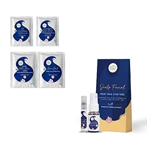 Yes Madam Organica Da Roma Scalp Facial Hair Fall Control Kit for Scalp Treatments For Hair Growth (270 GM)