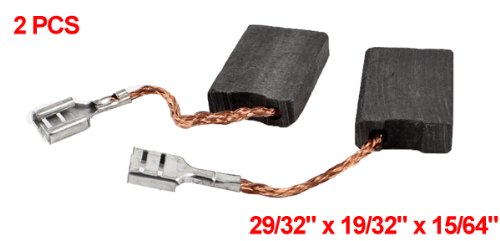 sourcingmap® 2 X Ersatz 23mm x 16mm x 6mm Karbon Bürsten für Bosch 180 Winkelschleifer - 2