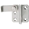 BTL Stainless Steel Gate Latch Left Door Padlock Latch Safety Door Lock with Padlock Hole (BDF-PL-3L)