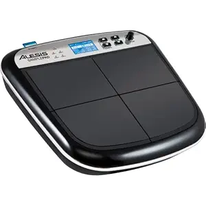 Alesis SamplePad | Multi-Pad Sample Instrument with Velocity Sensitive Pads, Drum Sounds and SD Card Slot(Black)
