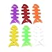 Produktbild Pinzhi 6Pcs stilvolle Fishbone-Design Kopfhörer Ohrhörer Kabel Wickler Schnur Veranstalter Geschenk