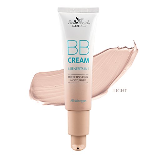Belle Azul BB Cream 3 Töne – Pflegende Tagespflege mit optimaler Abdeckung in 3 Tönen. Schützt, hydratisiert und verleiht makellosen Teint. Für alle Hauttypen geeignet ✔ Ohne Parabene und Phtalate ✔ Nicht an Tieren getestet ✔ 30ml - 2