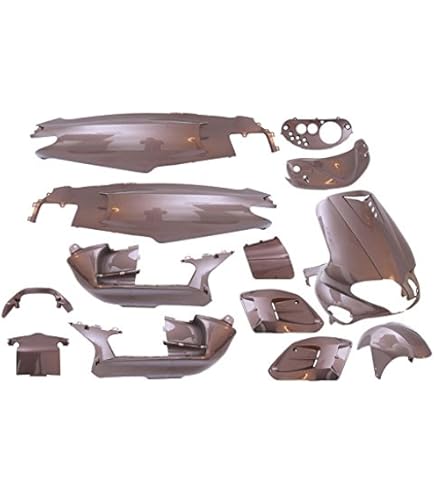 60-teiliges Verkleidungsschrauben Set Schwarz - Universal Für Roller & Motorrad