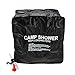 Produktbild Vipithy 40L Tragbare Solar Dusche Wasser Tasche Für Outdoor Bathe Camping Wandern Solar Warmwasser Dusche