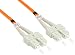 Produktbild Patchkabel LWL Duplex OM2 (Multimode, 50/125) SC/SC, 5m, Good Connections®