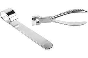 Tiardey Máquina dobladora Manual de Pulseras, alicates dobladores de Acero Inoxidable, Herramientas, Accesorios para Equipos de doblado de Joyas, adecuados para Fabricantes de Joyas y Bricolaje