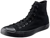 Erwachsene Converse Unisex-Erwachsene Chuck Taylor All Star-HI Fitnessschuhe, Schwarz (Black Monochrome 006), 45 EU