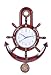 JaipurCrafts WebelKart Decorative Retro Anchor Copper Pendulum Wall Clock ( 17 IN x 12 IN),Brown RS.549.00