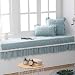 Produktbild HUIYUE Volltonfarbe Plüsch Bay Window pad,Verdickt Anti-rutsch Fensterbank pad,Schlafzimmer Balkon pad Erker-Kissen Maschine waschbar-B 70x210cm(28x83inch)