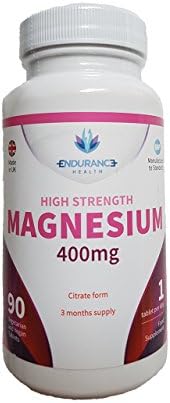 Magnesium citrate 400mg - 90 tablets, Magnesium vitamin tablets