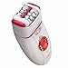 Epilator LuckyFine 3in1 Wet&Dry Rechargeable Cordless Electric Foot Callus Remover Epilator Lady Shaver Kit Travel Pouch