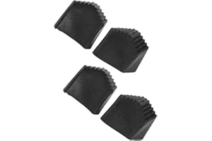 HEMOTON 4 Stücke Leiter Gummifüße Ersatzfüße Gummi Leiterfüße Zubehör Leiter Füße Schutz Leiterkappen Traversenfußkappen Leiterfußabdeckung Fußmatte für Aluminiumleiter Leiter Ersatzteile