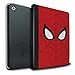 Price comparison product image Stuff4 PU Leather Book/Cover Case for Apple iPad 9.7 (2017) tablets/Spider-Man Mask Inspired Design/Super Hero Comic Art Collection