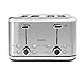 Price comparison product image Brabantia Stainless Steel 4 Slice Pop Up Toast & Bagel Toaster 3 Year Warranty BBEK1031