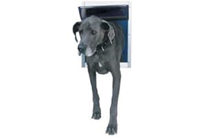 IDEAL PET PRODUCTS SINCE 1979 Perfect Pet Haustiertür, Aluminium, extra groß, 26,7 x 38,1 cm Klappengröße