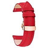 Lederarmband 18mm Lederarmband Uhrenarmband Leder Ersatzarmband Gürtel von guter Qualität