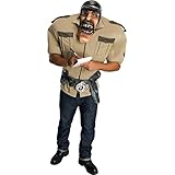 Includes: *Shirt *Belt *Mask *Inflatable Shoulders